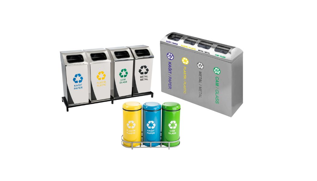 Metal Recycling Bins