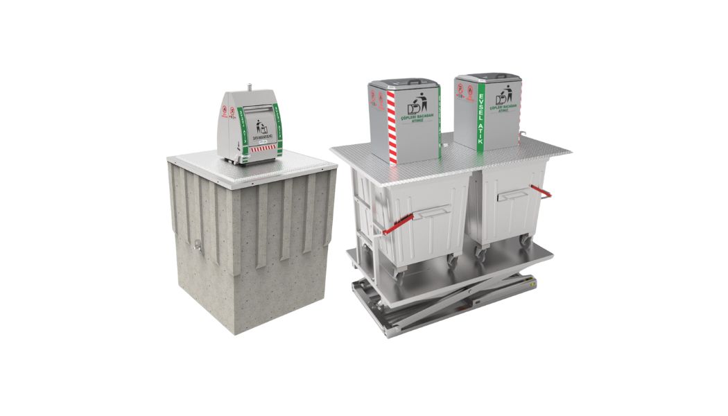 Underground Waste Container System