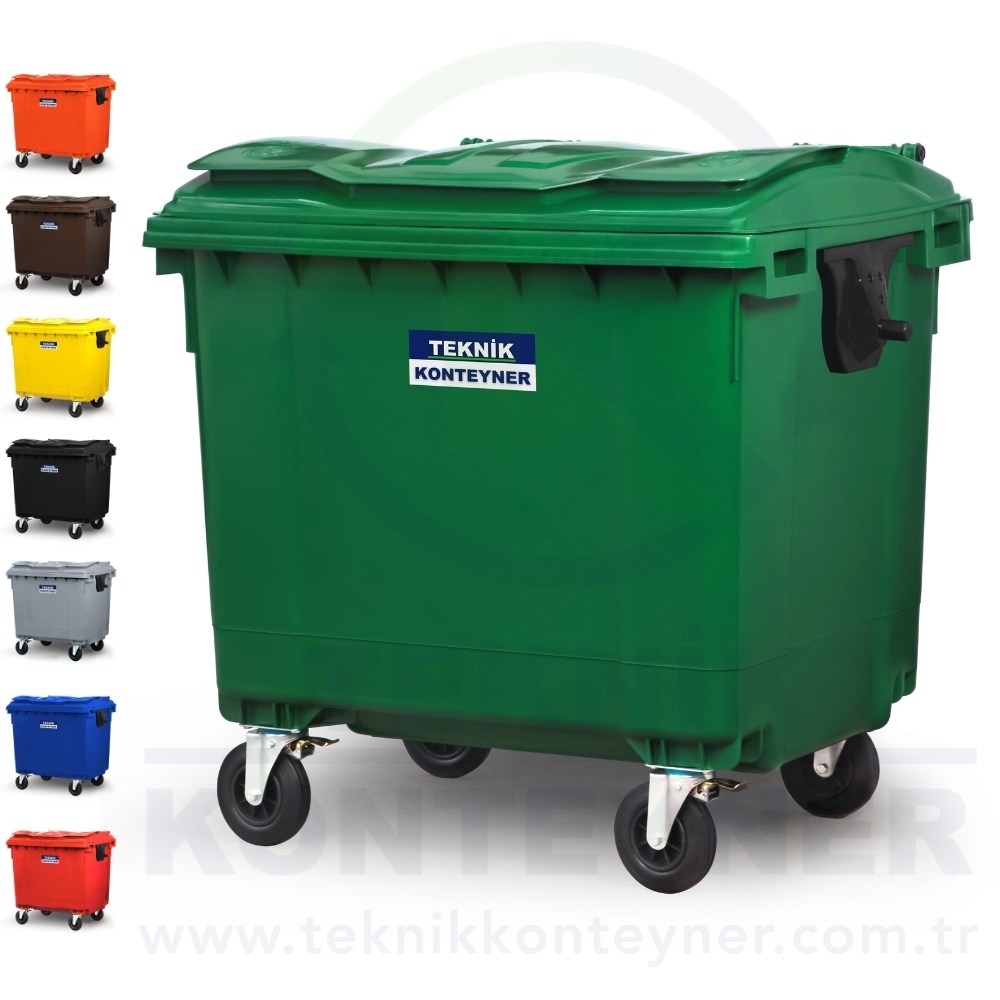 Plastic Waste Container 1100 Liter